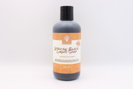 Aloe Vera & Vitamin E African Black Liquid Soap